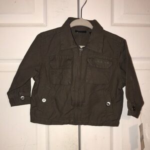 NWT Boy’s Army Green Jacket